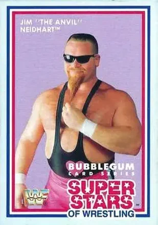 1989 Market-Scene WWF Superstars of Wrestling Series 2 #3 - Jim "The Anvil" Neidhart