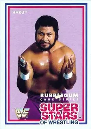 1989 Market-Scene WWF Superstars of Wrestling Series 2 #4 - Haku 1989 Market-Scene WWF Superstars of Wrestling Series 2 #4 - Haku