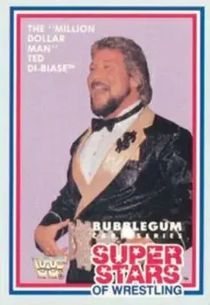 1989 Market-Scene WWF Superstars of Wrestling Series 2 #5 - "The Million Dollar Man" Ted DiBiase