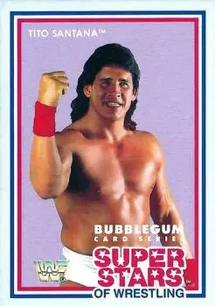 1989 Market-Scene WWF Superstars of Wrestling Series 2 #6 - Tito Santana