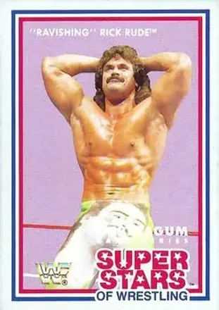 1989 Market-Scene WWF Superstars of Wrestling Series 2 #8 - Ravishing Rick Rude