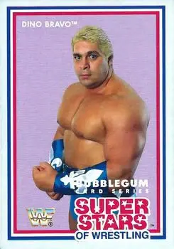1989 Market-Scene WWF Superstars of Wrestling Series 2 #9 - Dino Bravo