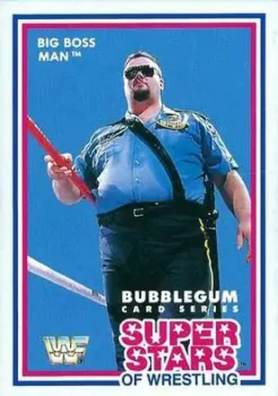 1989 Market-Scene WWF Superstars of Wrestling Series 1 #4 - Big Boss Man