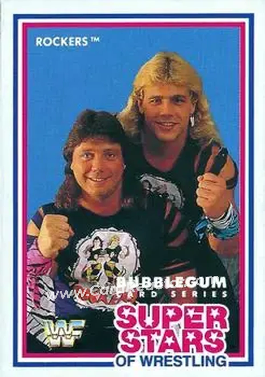 1989 Market-Scene WWF Superstars of Wrestling Series 1 #9 - Rockers