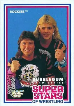 1989 Market-Scene WWF Superstars of Wrestling Series 1 #9 - Rockers