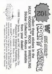 1986 Hulk Hogan's Rock 'n' Wrestling Stickers #102 - The Iron Sheik - Back 1986 Hulk Hogan's Rock 'n' Wrestling Stickers #102 - The Iron Sheik - Back