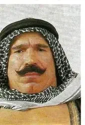 1986 Hulk Hogan's Rock 'n' Wrestling Stickers #103 - The Iron Sheik