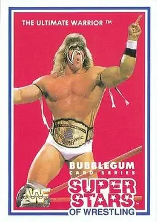 1989-90 Market-Scene WWF Superstars of Wrestling Series 3 #11 - The Ultimate Warrior