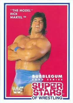 1989-90 Market-Scene WWF Superstars of Wrestling Series 3 #12 - Rick Martel