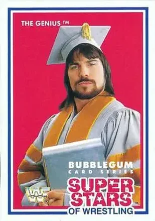 1989-90 Market-Scene WWF Superstars of Wrestling Series 3 #15 - The Genius