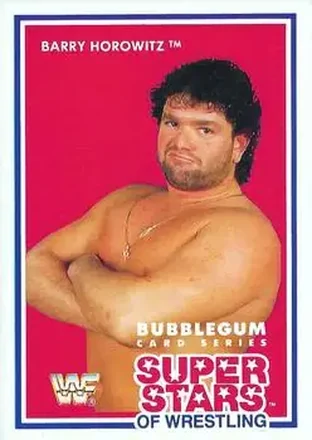 1989-90 Market-Scene WWF Superstars of Wrestling Series 3 #19 - Barry Horowitz 1989-90 Market-Scene WWF Superstars of Wrestling Series 3 #19 - Barry Horowitz