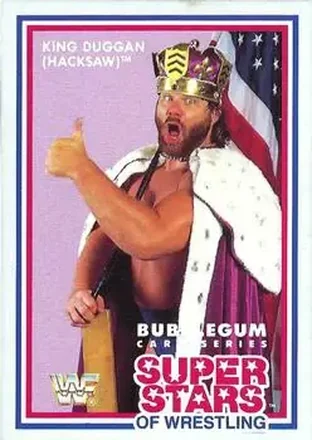 1989 Market-Scene WWF Superstars of Wrestling Series 2 #13 - Hacksaw Jim Duggan