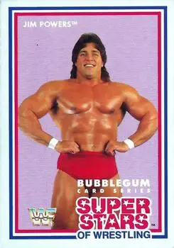 1989 Market-Scene WWF Superstars of Wrestling Series 2 #14 - Jim Powers 1989 Market-Scene WWF Superstars of Wrestling Series 2 #14 - Jim Powers