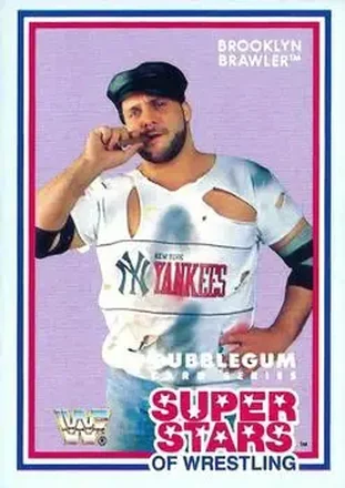 1989 Market-Scene WWF Superstars of Wrestling Series 2 #15 - Brooklyn Brawler