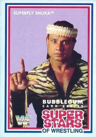 1989 Market-Scene WWF Superstars of Wrestling Series 2 #16 - Superfly Jimmy Snuka