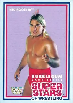 1989 Market-Scene WWF Superstars of Wrestling Series 2 #18 - Red Rooster