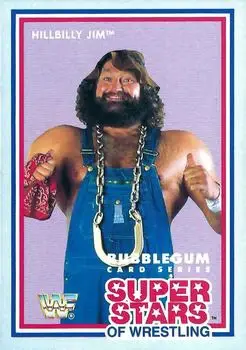 1989 Market-Scene WWF Superstars of Wrestling Series 2 #20 - Hillbilly Jim