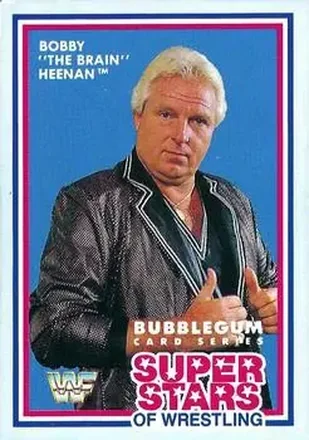 1989 Market-Scene WWF Superstars of Wrestling Series 1 #11 - Bobby "The Brain" Heenan
