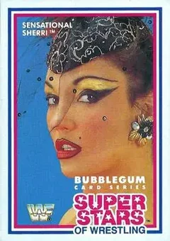 1989 Market-Scene WWF Superstars of Wrestling Series 1 #12 - Sensational Queen Sherri