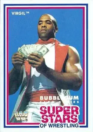 1989 Market-Scene WWF Superstars of Wrestling Series 1 #14 - Virgil