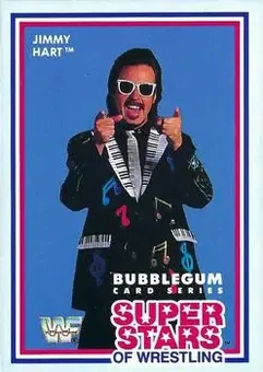 1989 Market-Scene WWF Superstars of Wrestling Series 1 #16 - Jimmy "Mouth of the South" Hart