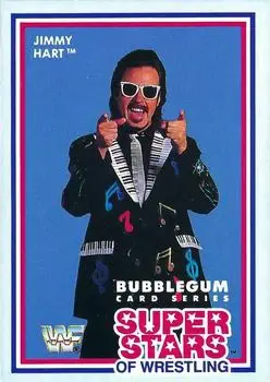 1989 Market-Scene WWF Superstars of Wrestling Series 1 #16 - Jimmy "Mouth of the South" Hart
