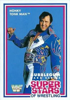 1989 Market-Scene WWF Superstars of Wrestling Series 1 #17 - Honky Tonk Man