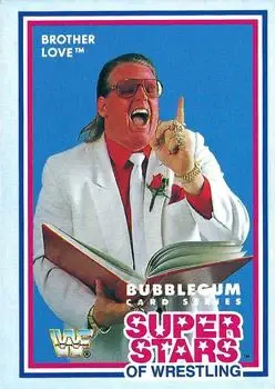 1989 Market-Scene WWF Superstars of Wrestling Series 1 #18 - Brother Love