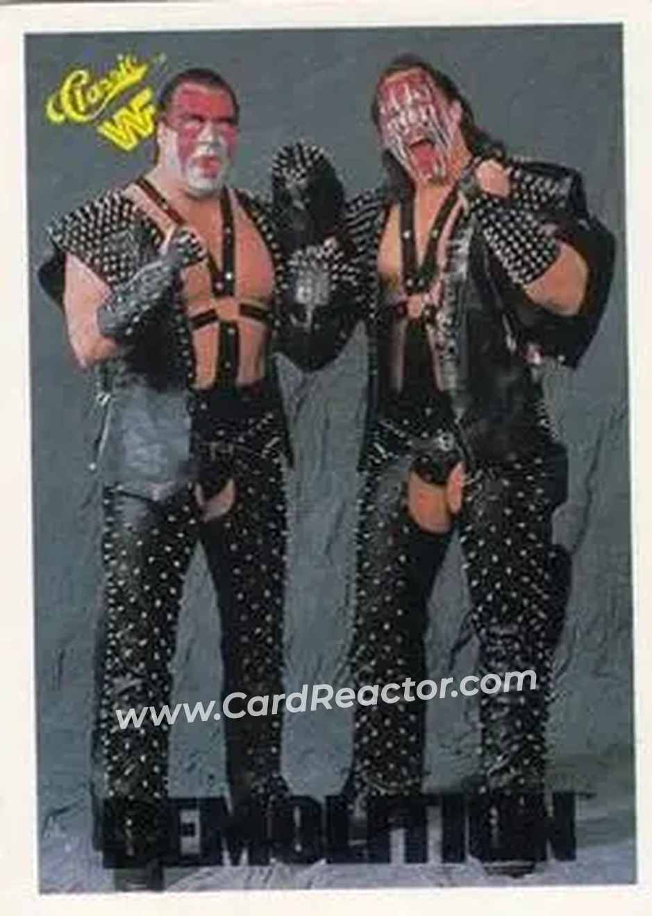 1990 Classic WWF #6 - Demolition 1990 Classic WWF #6 - Demolition