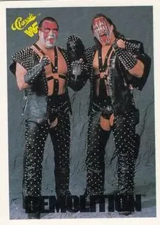 1990 Classic WWF #6 - Demolition 1990 Classic WWF #6 - Demolition