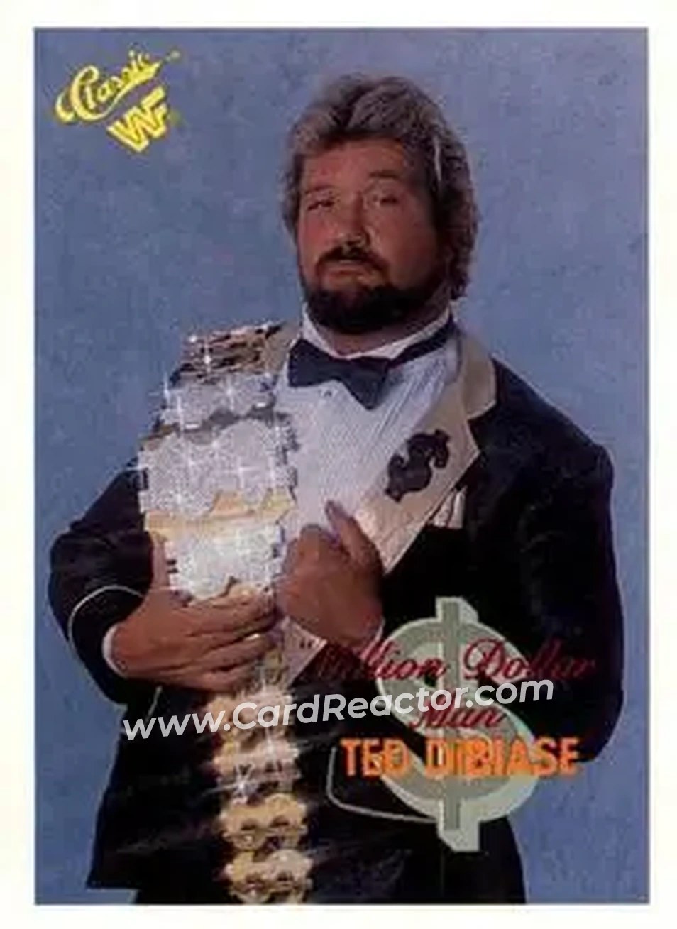 1990 Classic WWF #8 - "The Million Dollar Man" Ted DiBiase