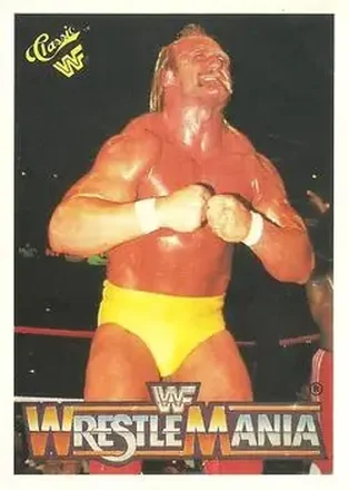 1990 Classic WWF The History of Wrestlemania #3 - Hulk Hogan 1990 Classic WWF The History of Wrestlemania #3 - Hulk Hogan