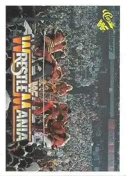 1990 Classic WWF The History of Wrestlemania #5 - Card #5 - Front