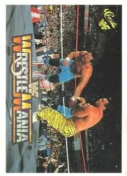 1990 Classic WWF The History of Wrestlemania #8 - Card #8