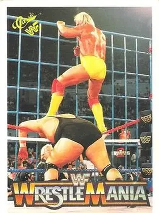 1990 Classic WWF The History of Wrestlemania #14 - Card #14