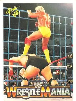 1990 Classic WWF The History of Wrestlemania #14 - Card #14 - Front