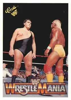 1990 Classic WWF The History of Wrestlemania #19 - Card #19 - Front