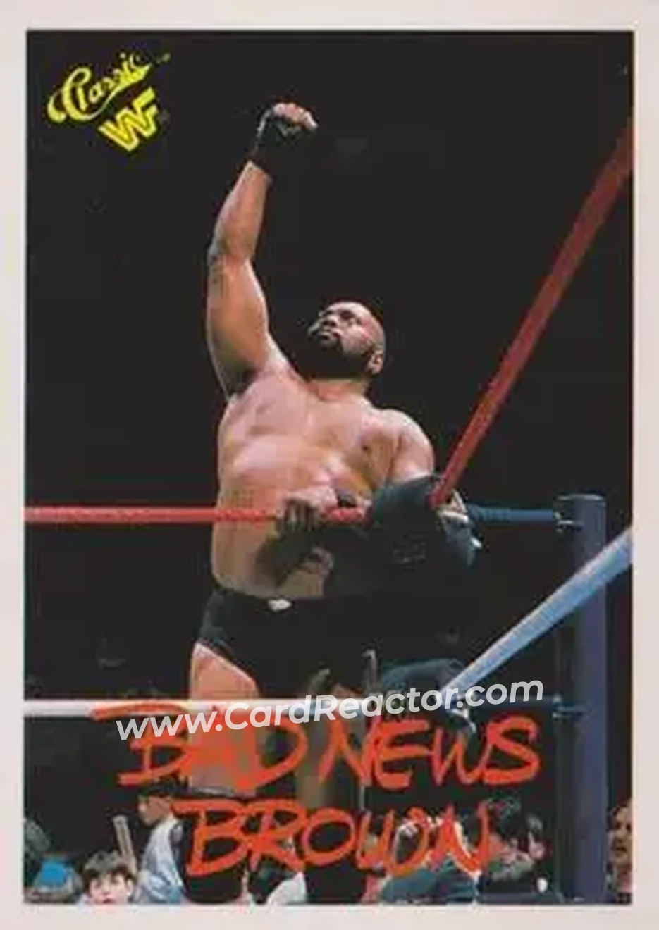 1990 Classic WWF #26 - Bad News Brown