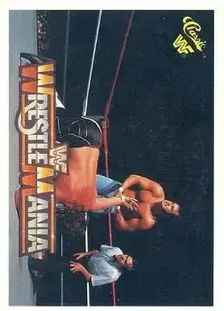 1990 Classic WWF The History of Wrestlemania #24 - Card #24
