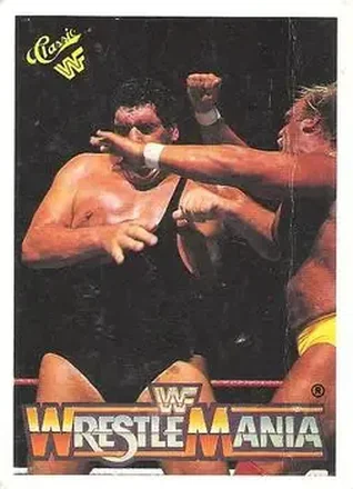 1990 Classic WWF The History of Wrestlemania #28 - Card #28