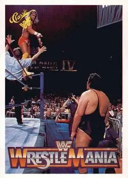 1990 Classic WWF The History of Wrestlemania #29 - Card #29 - Front