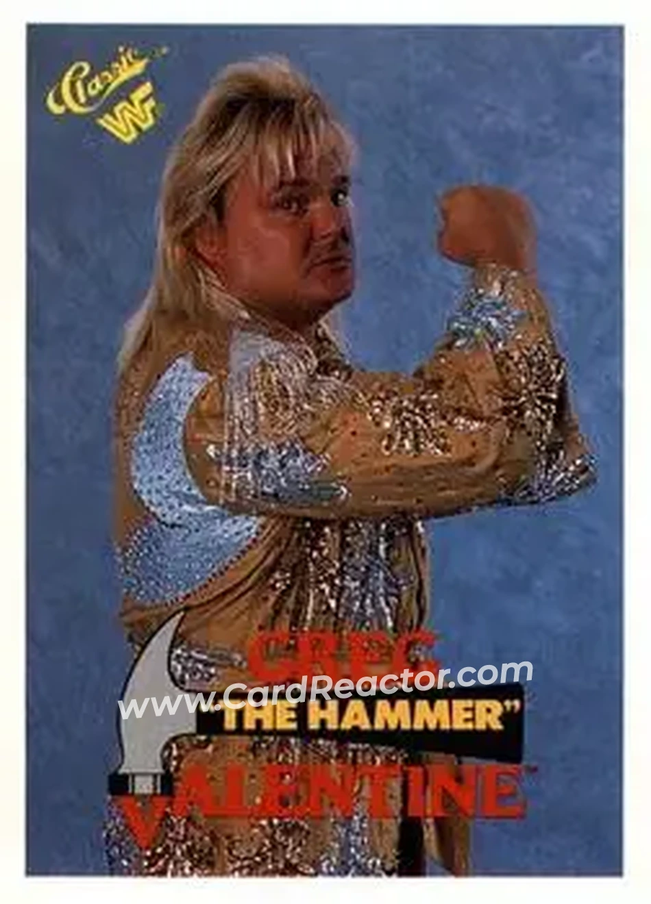 1990 Classic WWF #33 - Greg "The Hammer" Valentine