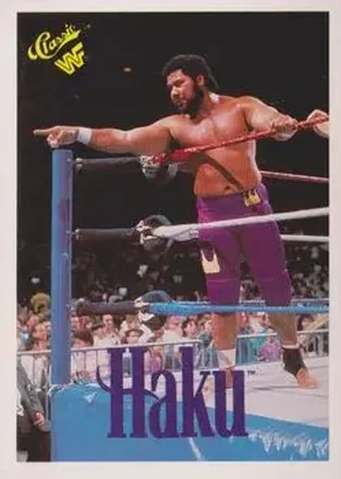 1990 Classic WWF #35 - Haku