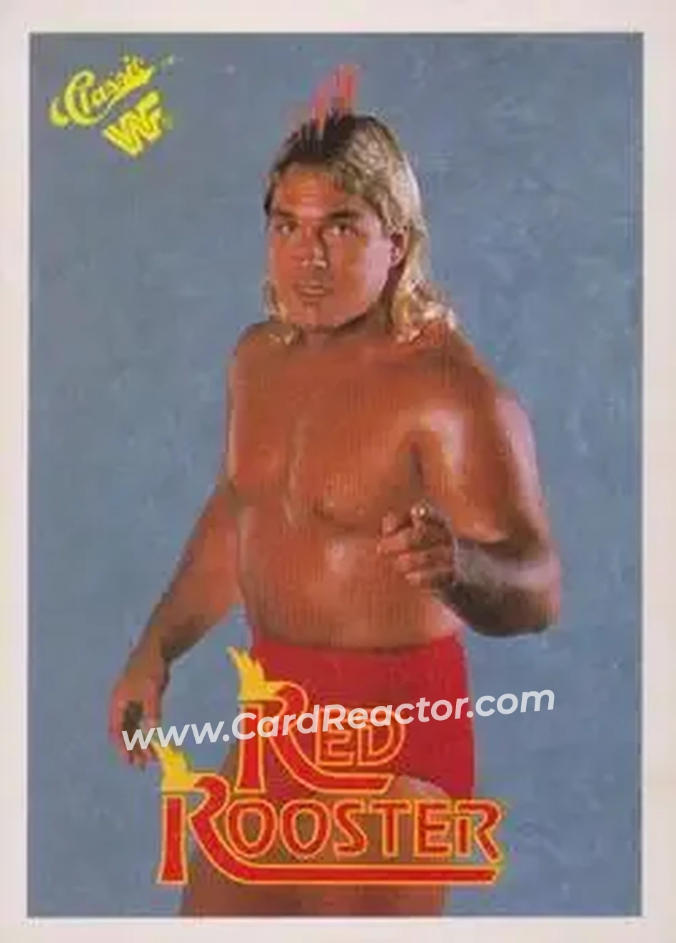 1990 Classic WWF #39 - Red Rooster 1990 Classic WWF #39 - Red Rooster