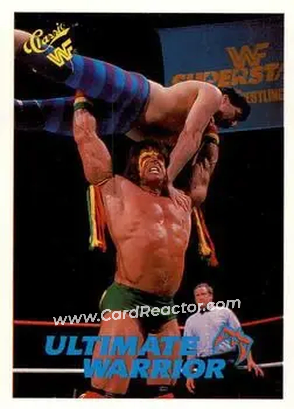 1990 Classic WWF #43 - The Ultimate Warrior 1990 Classic WWF #43 - The Ultimate Warrior