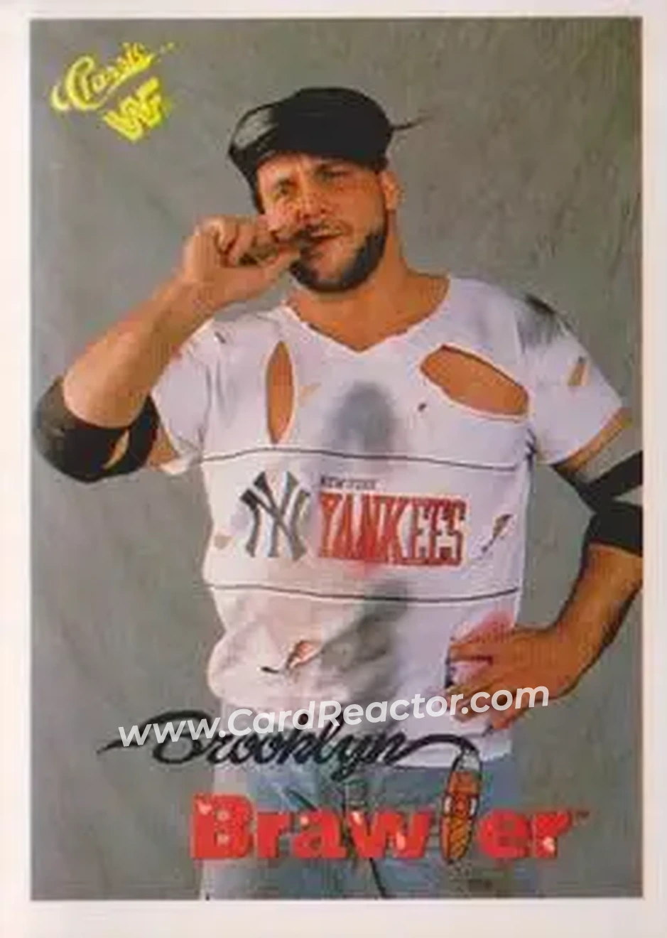 1990 Classic WWF #50 - Brooklyn Brawler