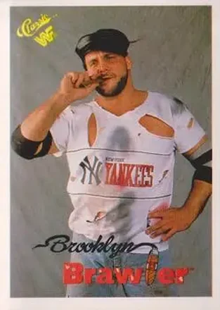 1990 Classic WWF #50 - Brooklyn Brawler