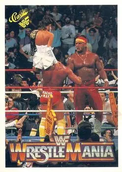 1990 Classic WWF The History of Wrestlemania #33 - Card #33 - Front