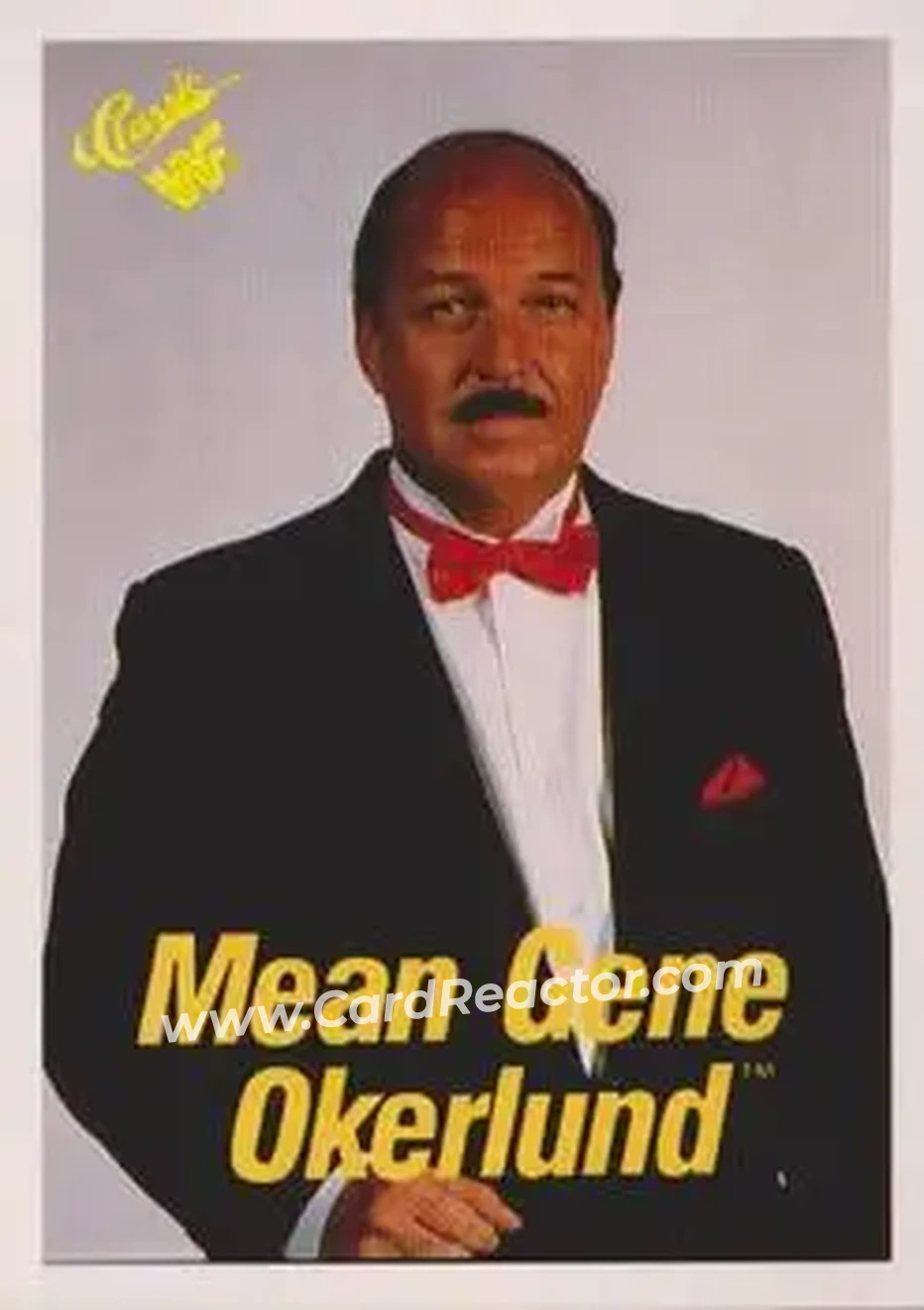 1990 Classic WWF #51 - Mean Gene Okerlund