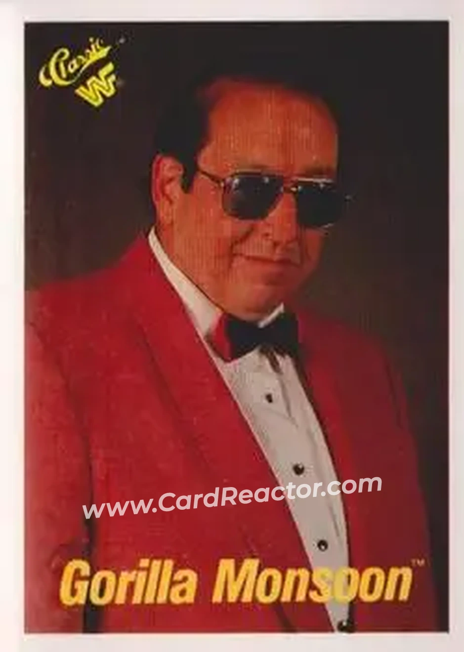 1990 Classic WWF #52 - Gorilla Monsoon